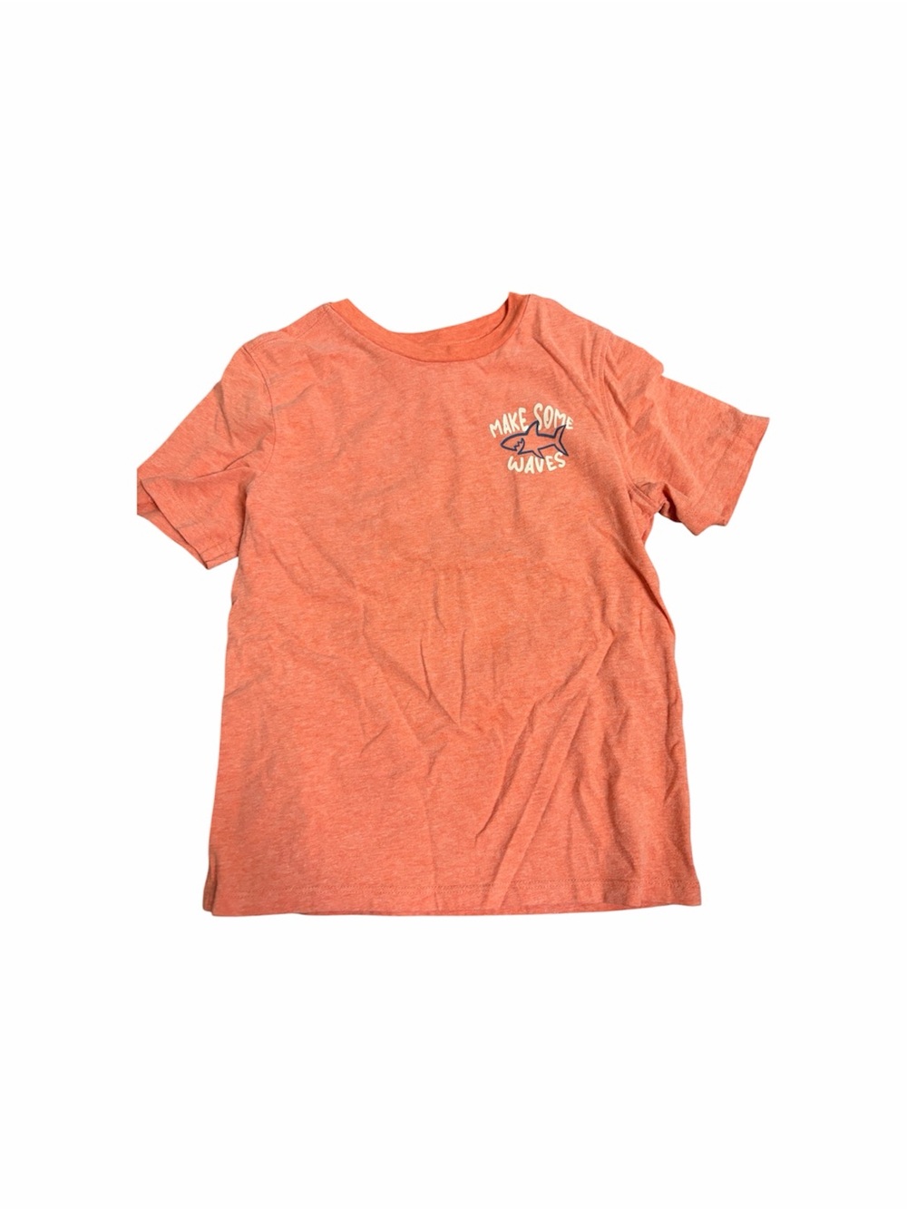 Make Some Waves Orange Graphic Tee for Kids